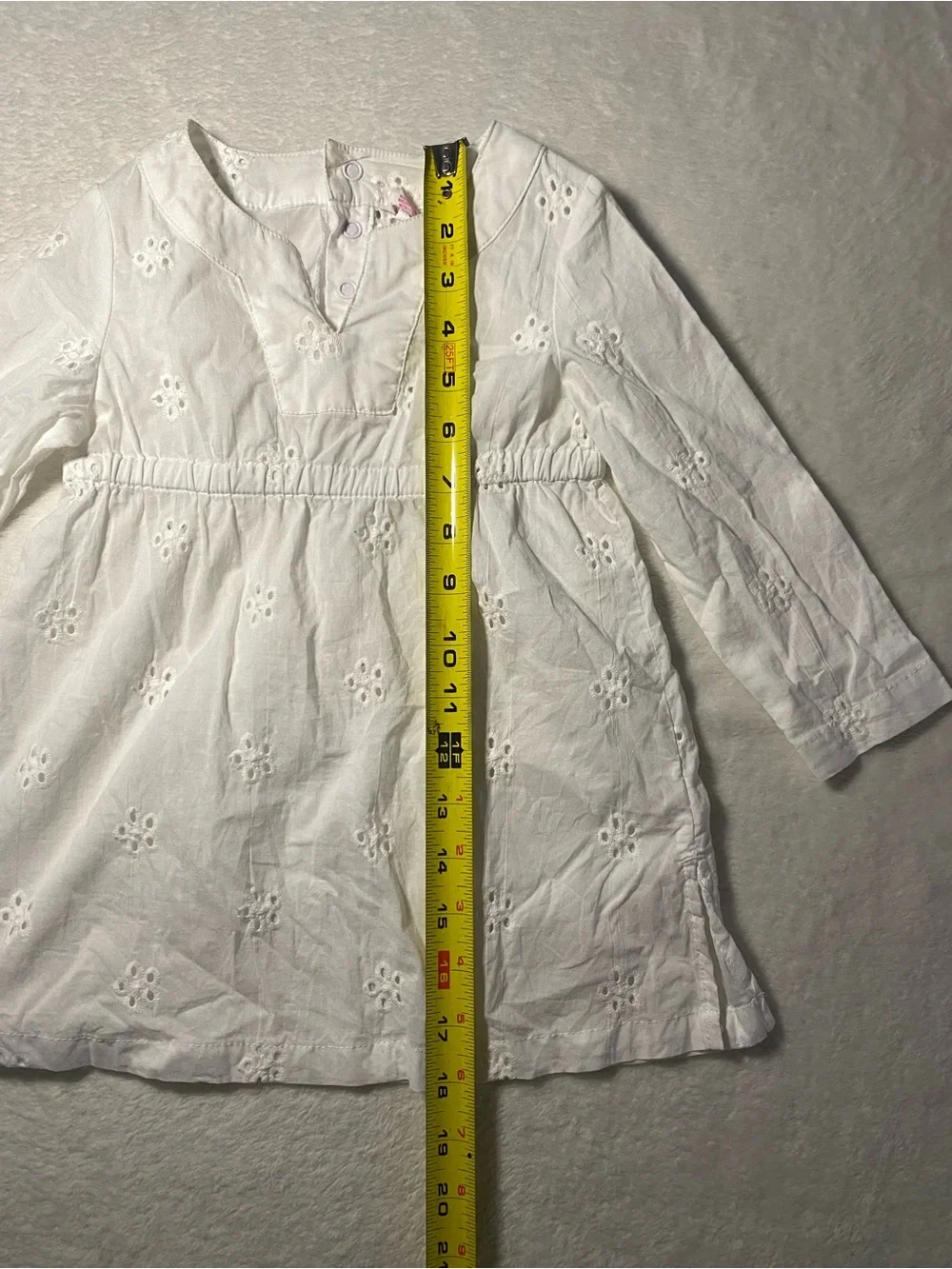 Swim coverup dress Size 2T White Eyelet